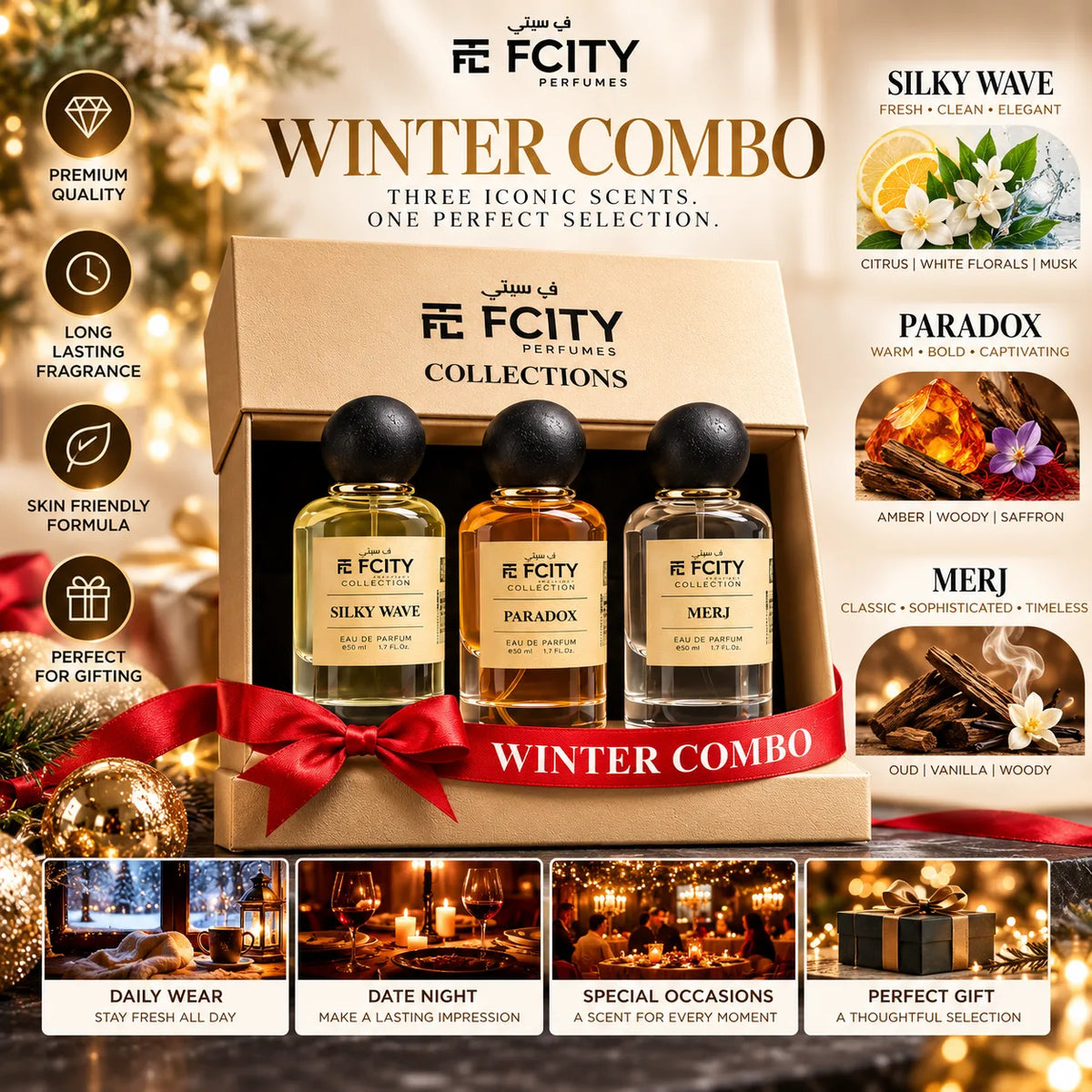 3 SET WINTER COMBO GIFT SET
