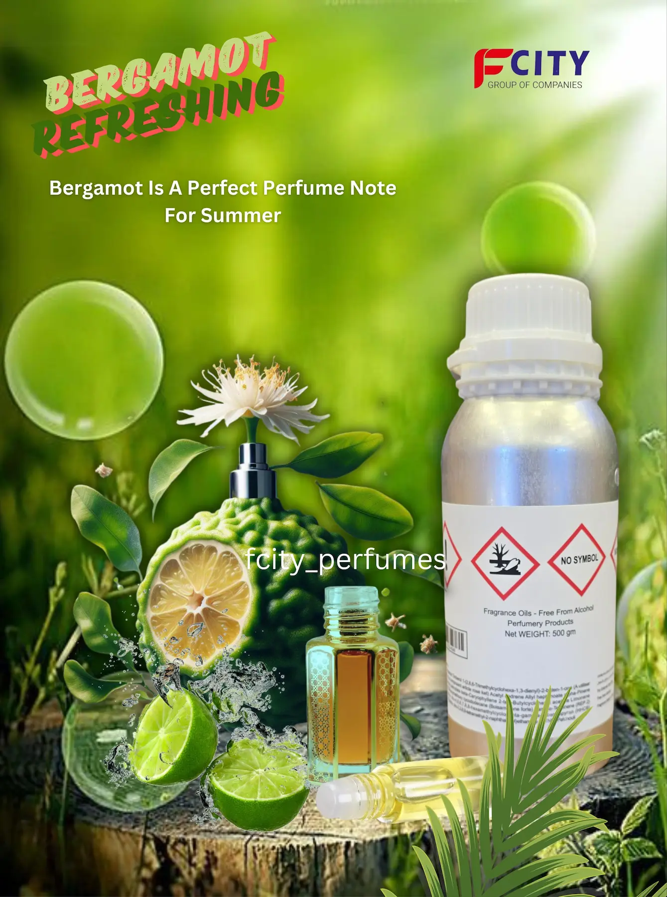 Lemon Perfume - A fresh, zesty fragrance that invigorates the spirit.