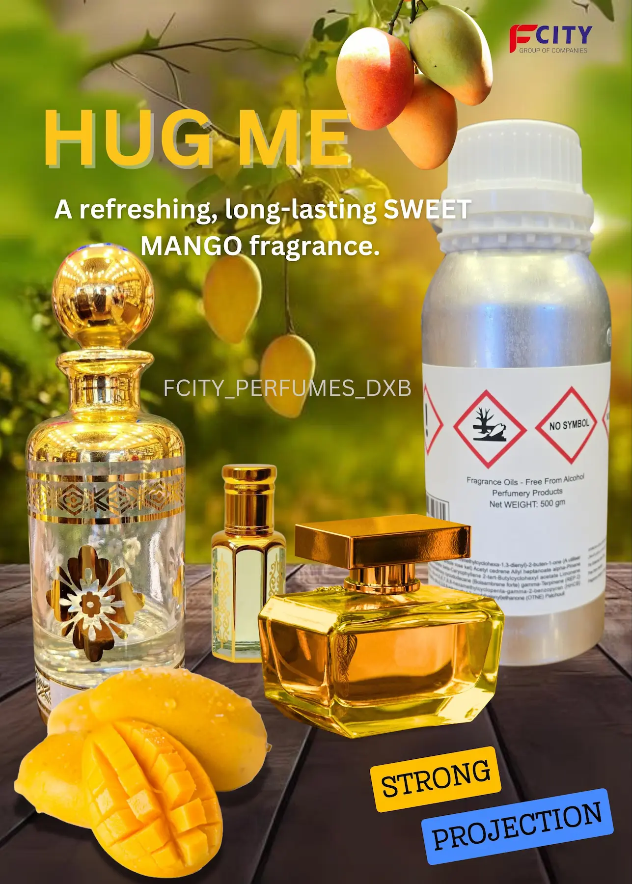 Mango Perfume - A tropical, juicy scent that transports you to paradise.